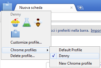 Profili Google Chrome